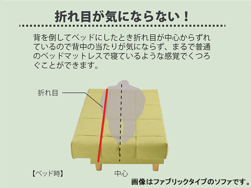 SB トゥデイ FN PVC ソファベッド
