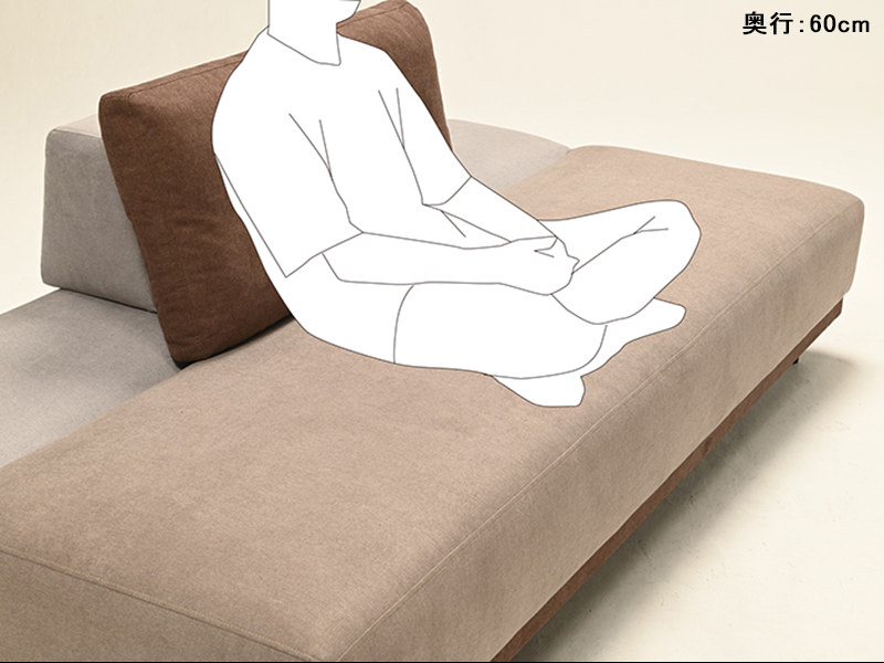 F&E アイランド ソファ 幅180cm