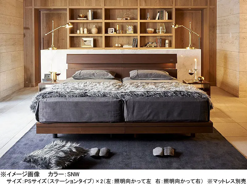 ホテルスタイル 599 ステーション ベッドフレーム シングル