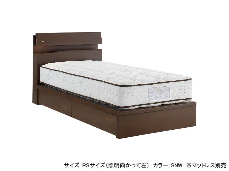 ホテルスタイル 599 引出し付き ベッドフレーム ダブル