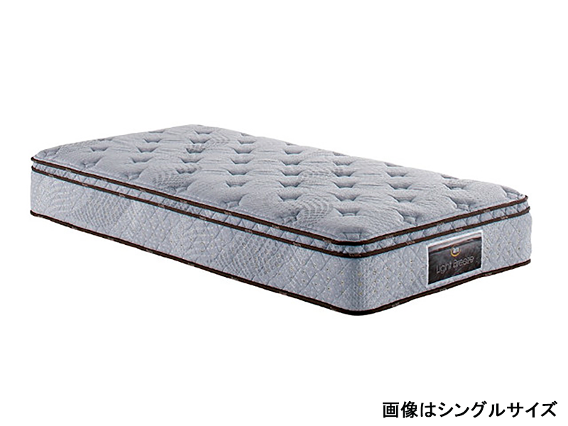 サータ ライトブリーズ 5.8 ボックストップ マットレス セミキング