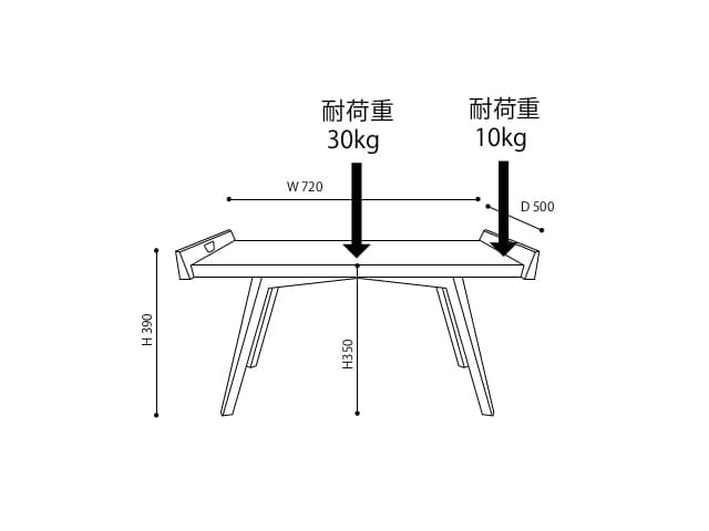 ロゼ ルーポ センターテーブル