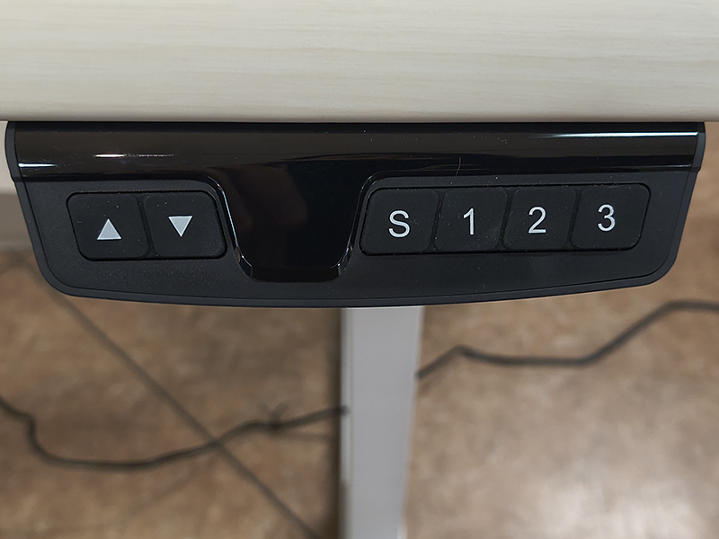 SMOOVA DD-WC09060 ワークスタジオタイプ電動昇降デスク コンパクト幅87.4cm