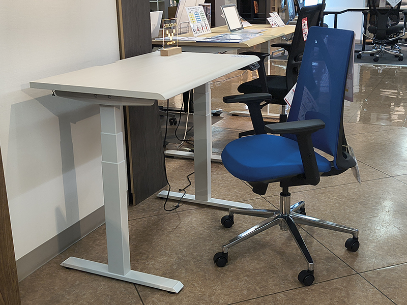 SMOOVA DD-WC12060 ワークスタジオタイプ電動昇降デスク コンパクト幅117.4cm