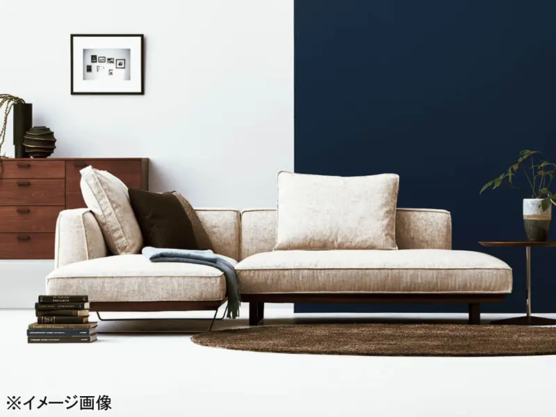 カストール 42L 座面ハードタイプ アームレスソファ(向かって右)