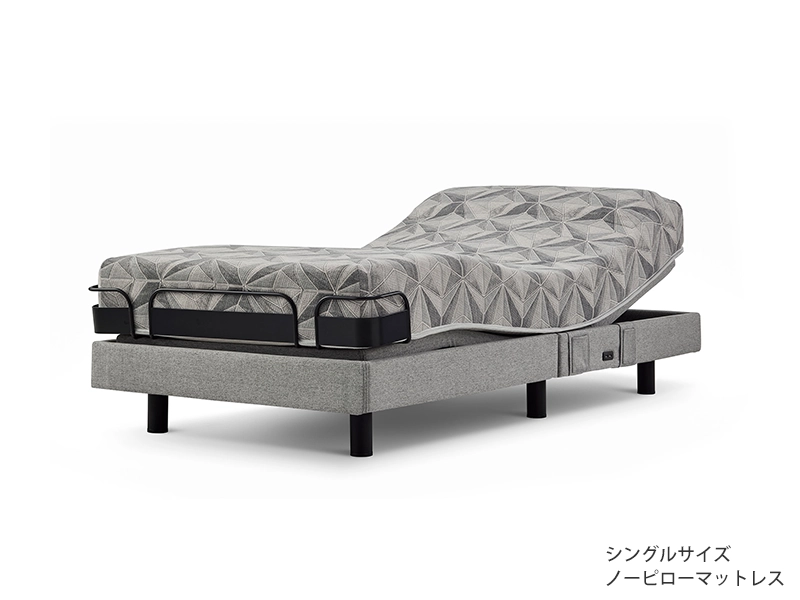 iDモーション 2モーター 電動ベッド（ノーピローマットレス付き）非課税 シングル