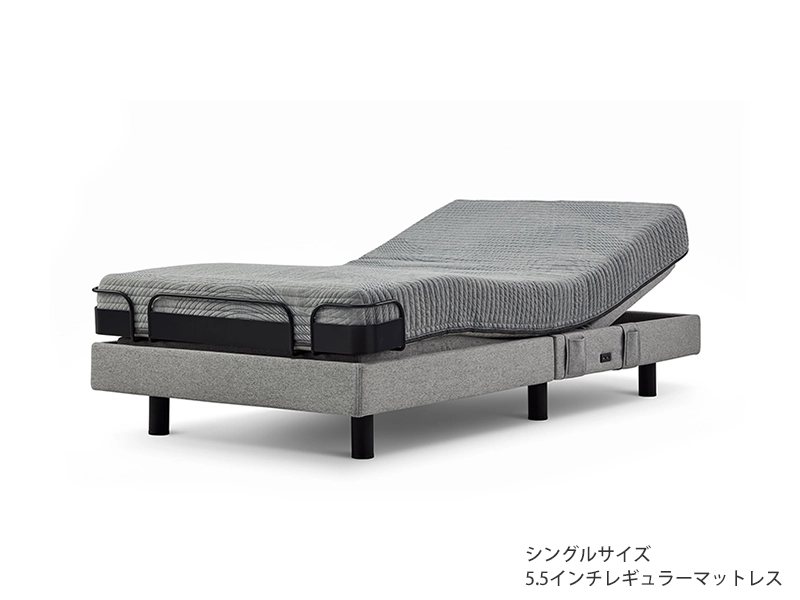 iDモーション 2モーター 電動ベッド(5.5マットレス付き)セミダブル
