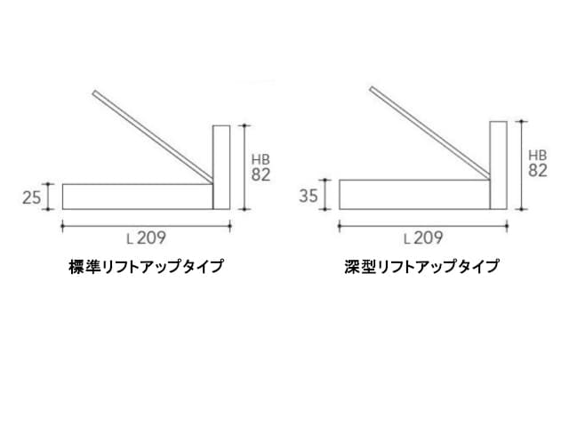 ビューティレストセレクション シェルフライト リフトアップ ベッドフレーム セミダブル