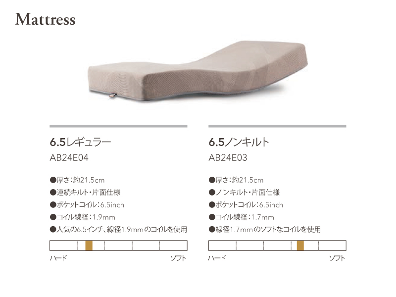 iDモーション 3モーター BSフラット2 電動ベッド(6.5マットレス付き)セミダブル