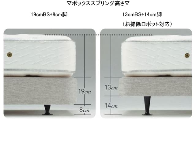 ビューティレストセレクション シェルフ2 ダブルクッション ベッドフレーム セミダブル