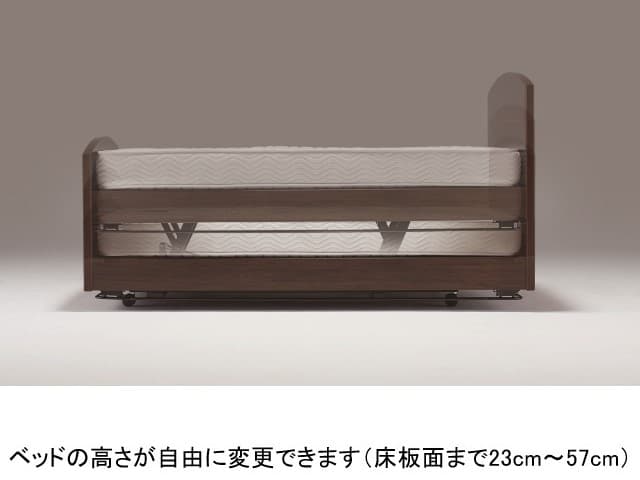 シモンズマキシマ フラット2 電動リクライニングベッド セミダブル （マットレス付）