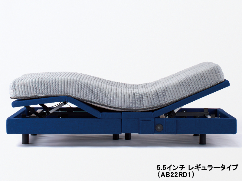 シムレスト 2モーター 電動ベッド （6.5マットレス付き）セミダブル