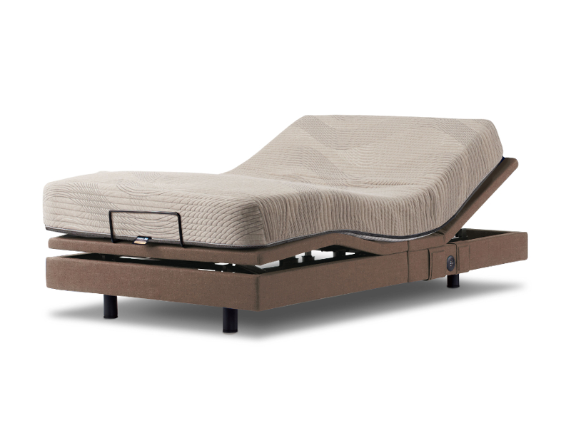 〇 シムレスト 2モーター 電動ベッド （6.5マットレス付き）セミダブル