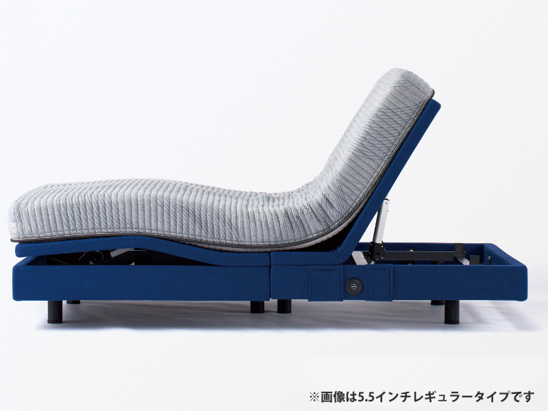 〇 シムレスト 2モーター 電動ベッド （6.5マットレス付き）セミダブル