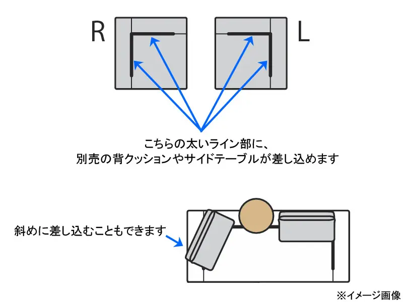 ブランチ 1アームベース750 スチール脚
