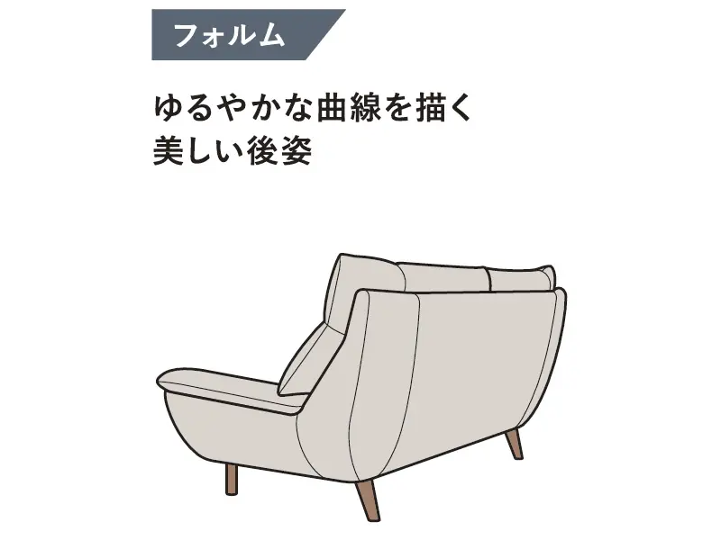 アリアーレ ソファ2120 (脚H150)