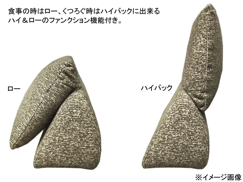パルテ 背ファンクション