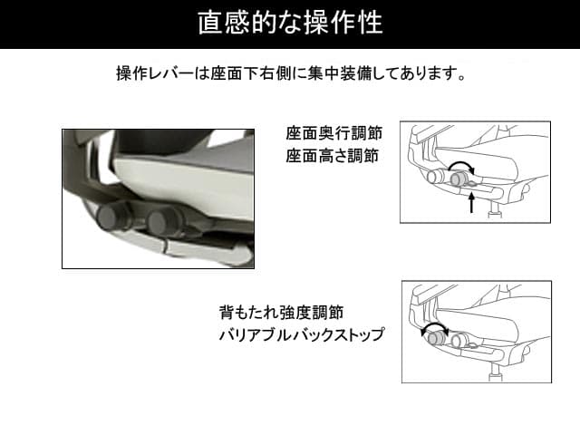 ジェスチャーチェア K-442A30LLシェルバック（ライト／ライト）