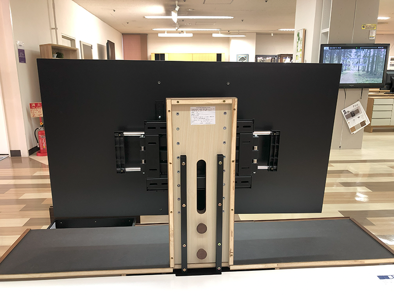 RIN 180 TVボード ＋ 壁掛けパネル（壁掛け金具付き）セット