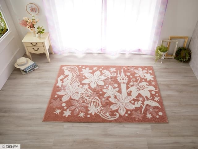 プリンセス タングルド ラグ(長方形)