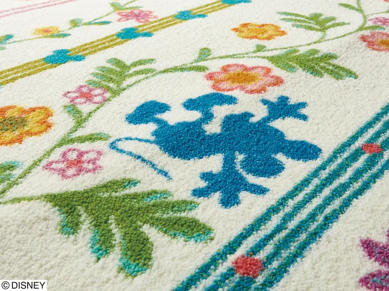 ミッキー DRM-1061 ワイルドグラス 140×200 ラグ