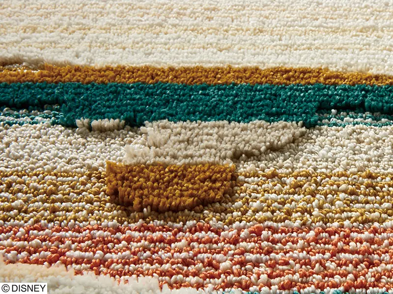 ミッキー DRM-106A キャンディライン 90×130 ラグ