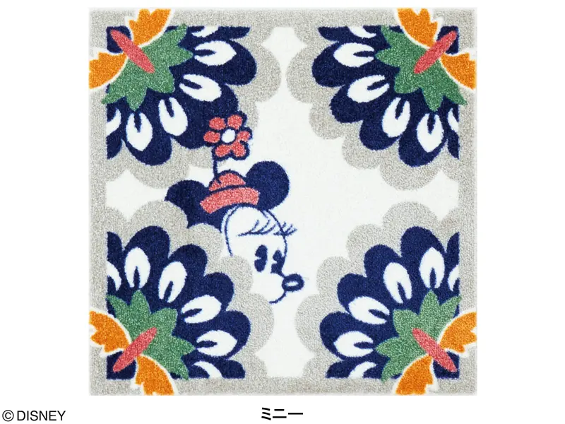 ミッキー DYM-1068 デコレーションラグ（50cm×50cm 6枚入り）