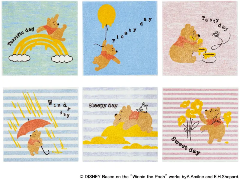 プー DYP-1060 デイリーラグ（50cm×50cm 6枚入り）