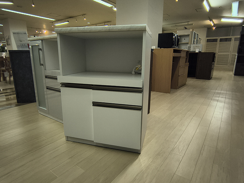 フレッシュ 70 レンジカウンター B ホワイト