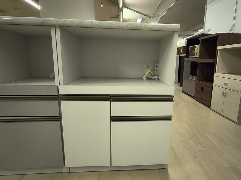 フレッシュ 70 レンジカウンター B ホワイト