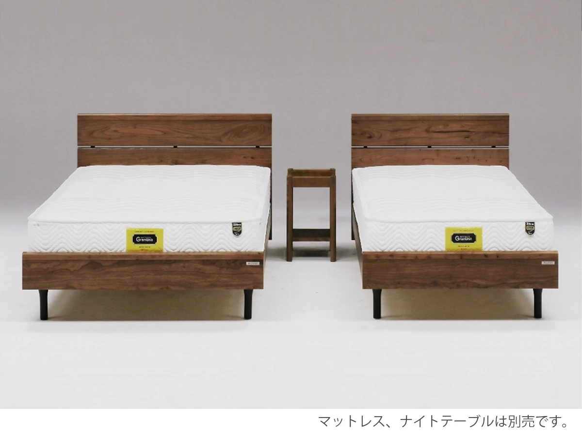 ジオーク レッグ ベッドフレーム ダブル