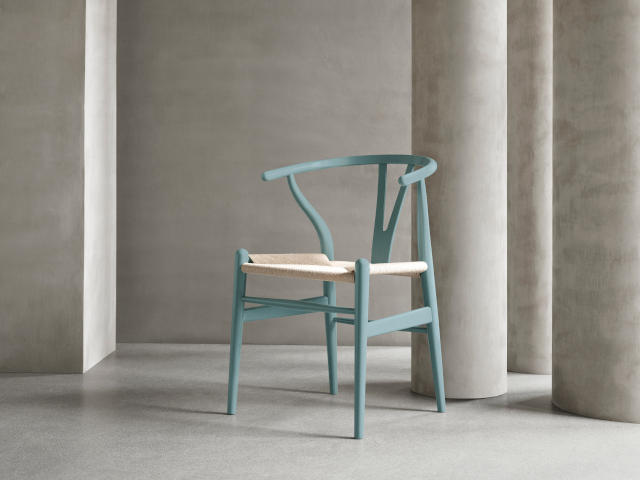 CH24 / Yチェア ピューター HANS J. WEGNER CH24 SOFT BY ILSE CRAWFORD