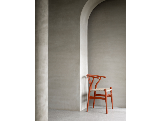 CH24 / Yチェア テラコッタ HANS J. WEGNER CH24 SOFT BY ILSE CRAWFORD