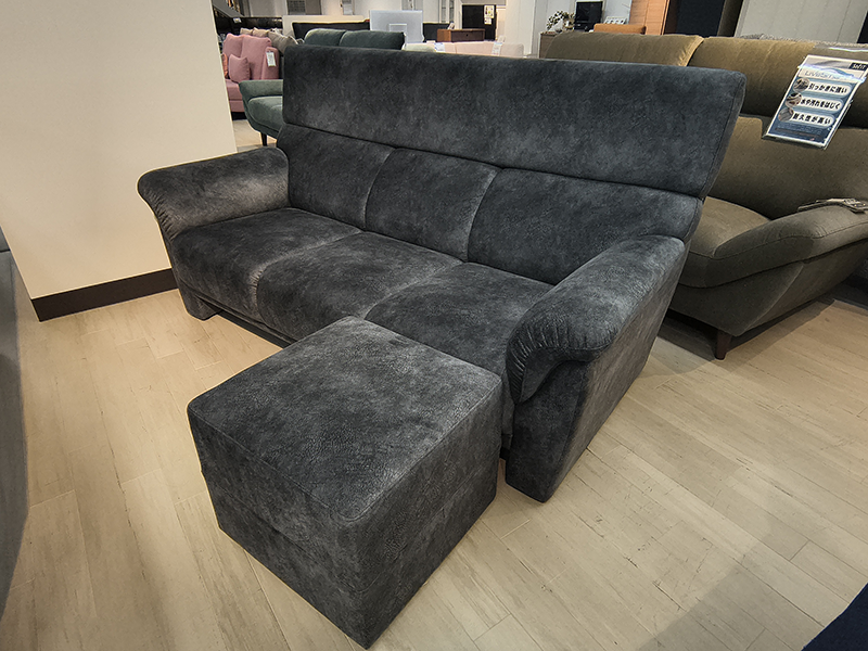 ライズ 3Pソファ + パール 480 スツール2点セット