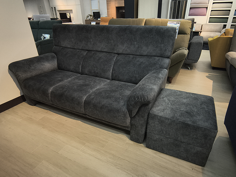 ライズ 3Pソファ + パール 480 スツール2点セット