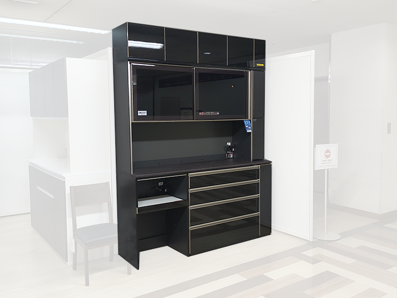 シエル W180 ユニットボード（スーパーブラック色）