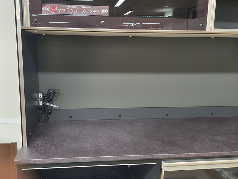 シエル W180 ユニットボード（スーパーブラック色）