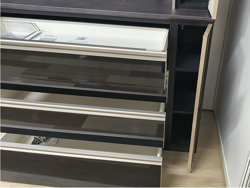 シエル W180 ユニットボード（スーパーブラック色）