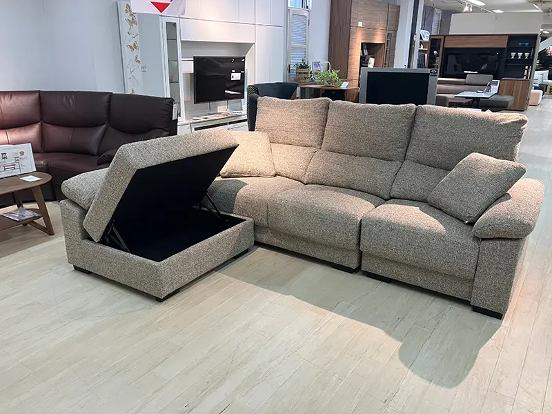 カローナ2 カウチソファ ベージュ