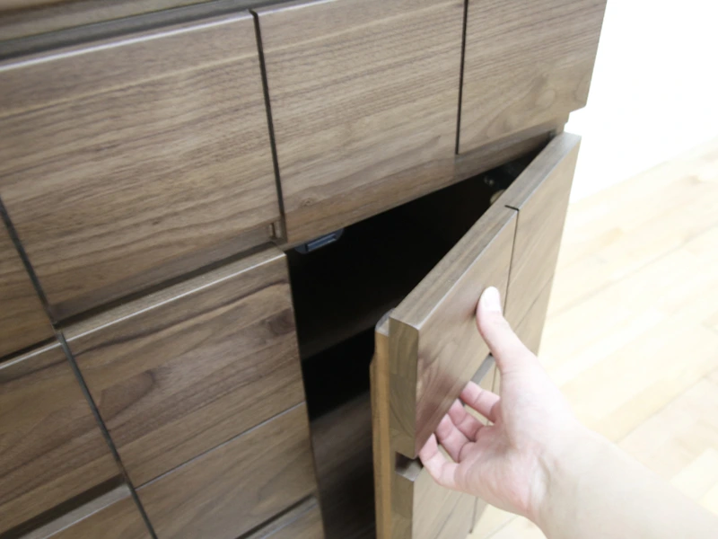 アーク 60開き戸タイプチェスト ウォールナット