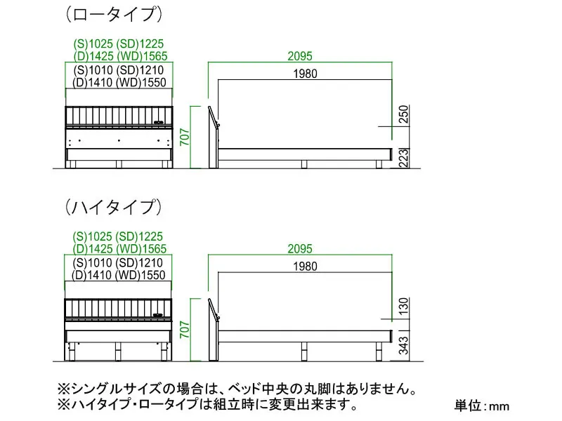 トラック ベッドフレーム