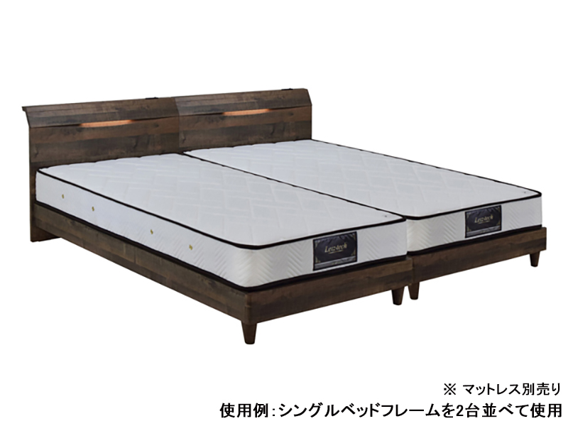 バリウス FVS-001CT シングルベッドフレーム （レッグタイプ）