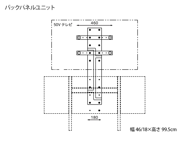 ペネトラ バックパネルユニット