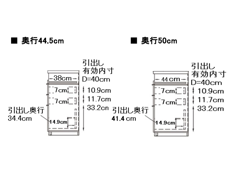 IDAｰS1000R / 1000R 下台 幅100cm 引出しタイプ