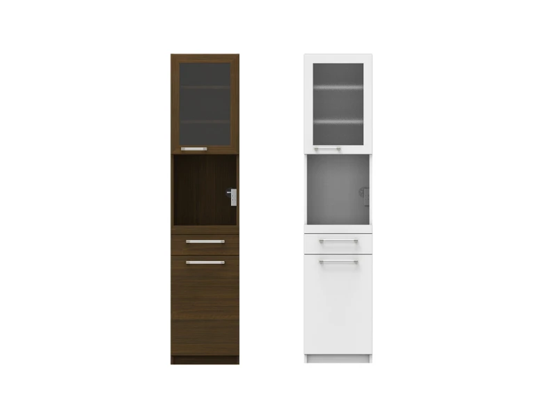 パモウナ キッチンカウンター 食器棚 YC-S750R YCｰS400R