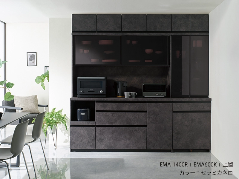 EMA-600K / S600K ダイニングボード 幅60cm ガラス扉 レギュラータイプ