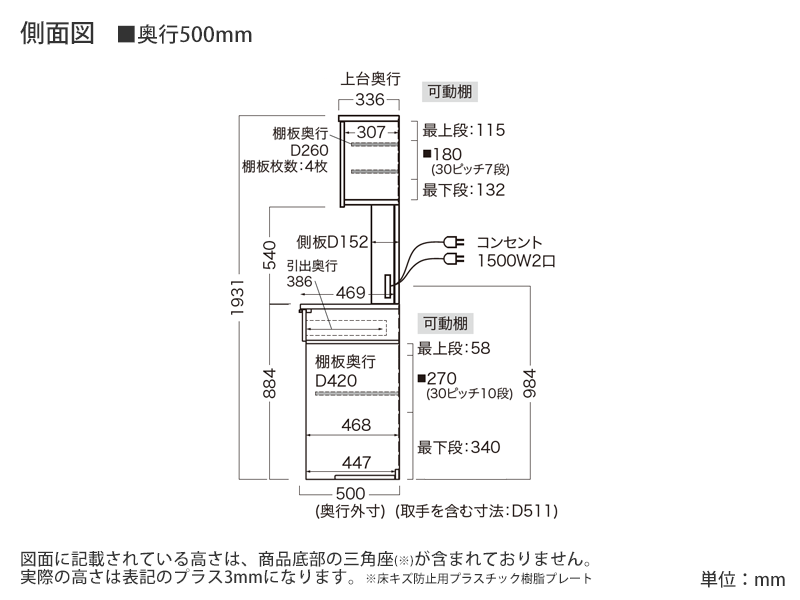 NWB-902R / S902R オープンボード スイングドア 幅90cm