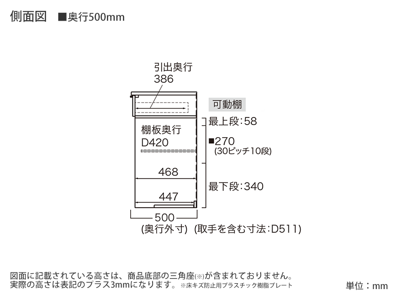 NWA-902R / S902R 下台 オープンタイプ 幅90cm