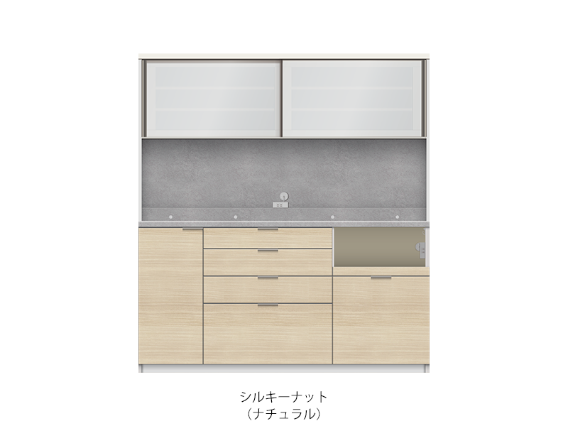 RU-1800R / S1800R オープンボード 幅180cm 引出しタイプ