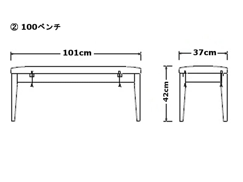 フレックス 100ベンチ